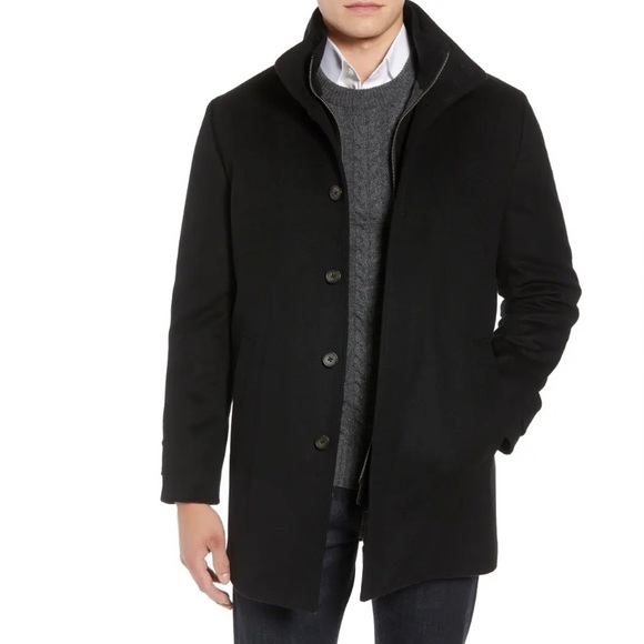 John W. Nordstrom Other - John W Nordstrom NEW Hudson Wool Car Pea Coat
